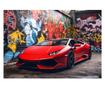 Fototapet Copii Baiat Graffiti Masina 416x254 cm, Vlies Tapet thumbnail 1