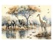 Fototapeta Djeca Džungla Safari Životinje 368x254 cm, Vlies Tapeta