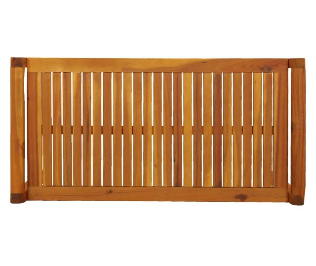 Градински комплект с възглавници, 3 части, масивно акациево дърво