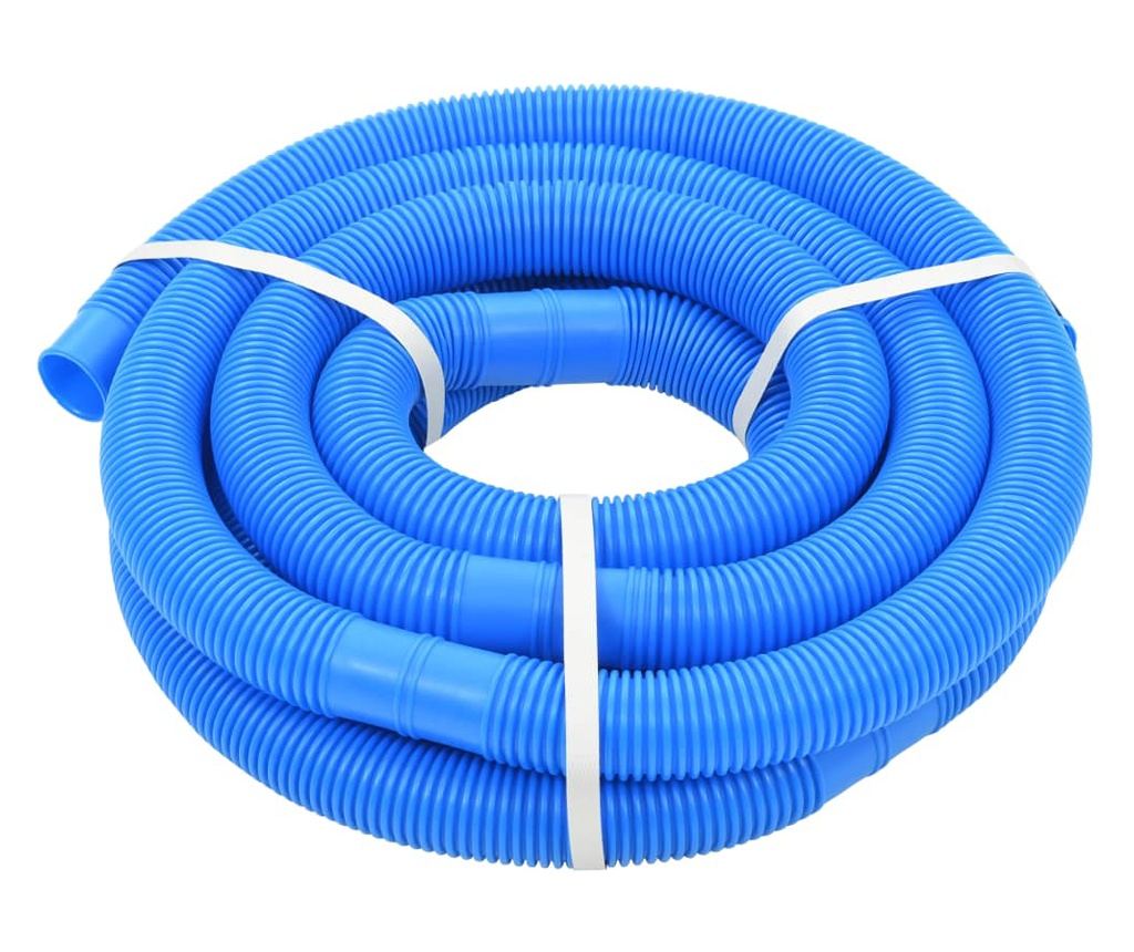 kék medencetömlő szorítóbilincsekkel 38 mm 6 m - 2