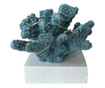 Morski ukras "Koralj", svijetlo plava boja 10x6x12h cm