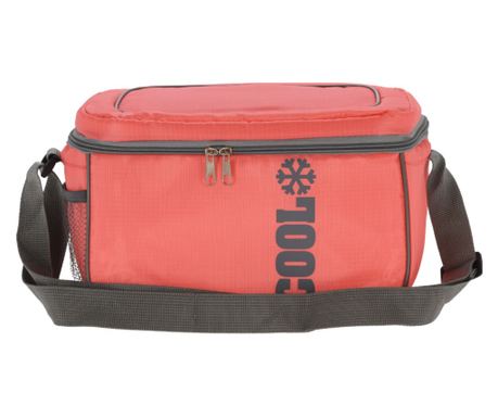 Geanta termoizolanta Excellent Houseware, poliester, 27x17x18 cm, 8 l, rosu