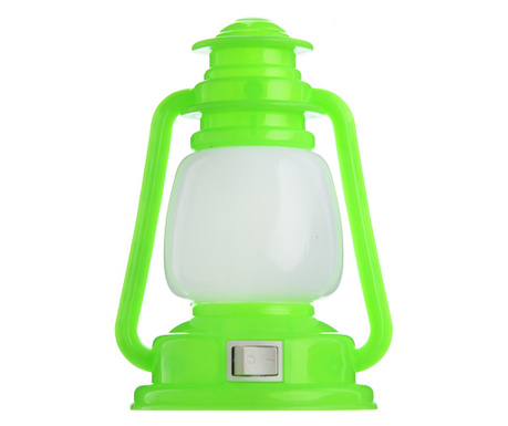 Lampa de Veghe cu LED Felinar, 4x0.1W, culoare Verde, 100x60 mm