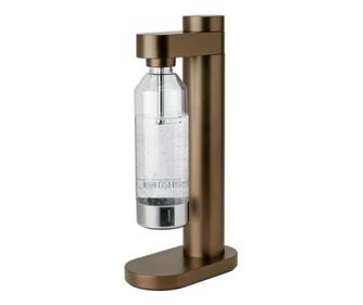 Aparat pentru bauturi carbogazoase, Stelton Brus, Dark Brown Metallic