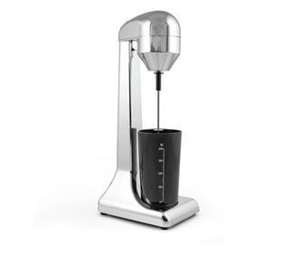 Mixer Frappe Rosberg Premium RP51163D, 100W, 2 viteze, Agitator metalic, Chrome