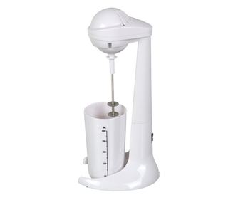 Миксер за фрапе Rosberg R51163C, 100W, 2 скорости, Метална бъркалка, Бял