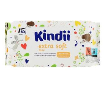 Servetele umede Kindii Baby Extra soft 60 buc