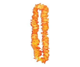 Ghirlanda hawaiana cu floricele portocalii pentru copii 3-14 ani Universala