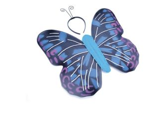 Set accesorii fluture pentru fete Universal 3-10 ani