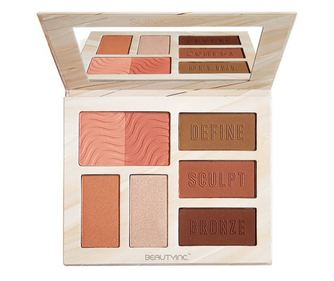 Контурна палитра с бронзиращи пудри, Sunkissed Contour Pro Bronzing, 7 цвята