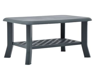 Stolić za kavu, zelena, 90 x 60 x 46 cm, plastika