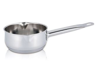 Caserola Voltz V51210D16K, 16 cm, 1.4 litri, Inductie, Inox