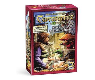 Piatnik Carcassonne add-on 2, настолна игра за търговци и строители
