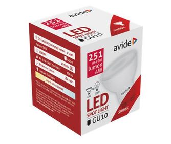 Avide Spot 4W GU10 WW (ABGU10WW-4W-AP)