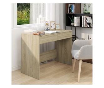 rasztal, Sonoma tlgy, 101 x 50 x 76,5 cm, laminlt forgcslap