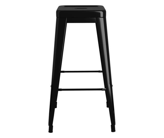 Set bar namještaja, 5 komada, crna