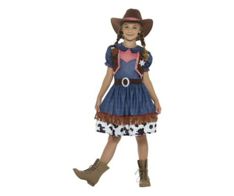 Costum cowgirl pentru fete 10-12 ani 145-158 cm