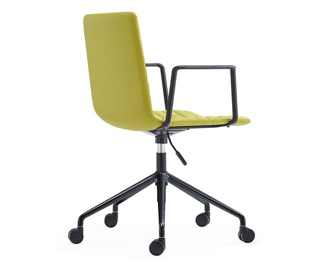 Set scaune de birou 2-er Brezo, Graln, 72x67x84/91 cm, rotativ si foarte reglabil, cu cotiere solide