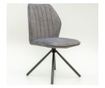 Sufragerie JANS, 2-Set, 51x63x90 cm, gri deschis, captusit, picioare metalice