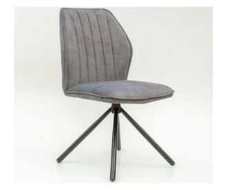 Sufragerie JANS, 2-Set, 51x63x90 cm, gri deschis, captusit, picioare metalice