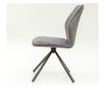 Sufragerie JANS, 2-Set, 51x63x90 cm, gri deschis, captusit, picioare metalice