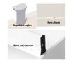 Set 2 organizatoare reglabile pentru sertar, Quasar & Co.®, pentru baie/bucatarie/dormitor, sistem antialunecare, sistem blocare