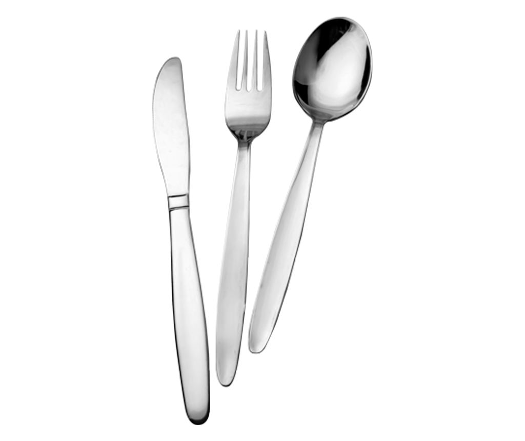 CULINARO SIERRA Set 6 furculite principale mari, inox - 2