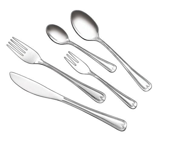 CULINARO FLORENCE Set 6 furculite aperitiv inox, 1,6mm