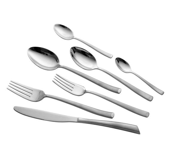 CULINARO IRIS Set 6 furculite principale mari, inox