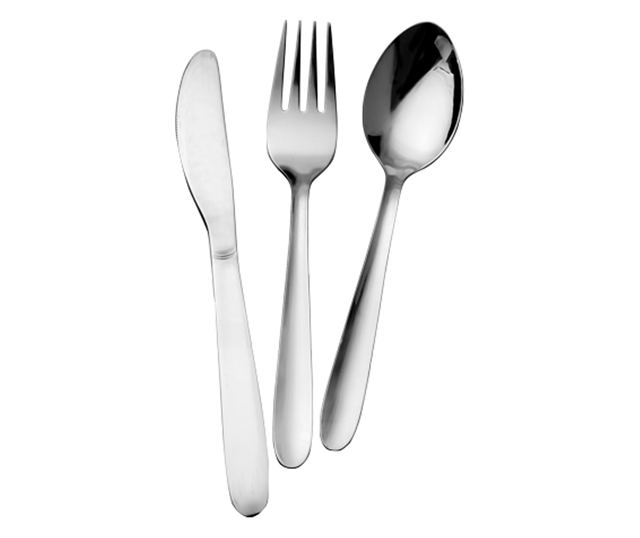 CULINARO SIGMA Set 6 furculite aperitiv medii, inox