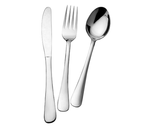 CULINARO NATALY Set 6 furculite aperitiv medii, inox