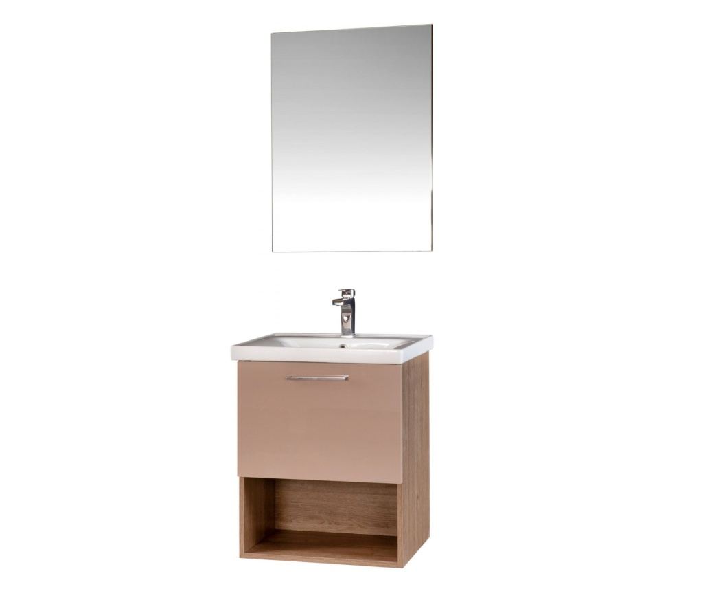 Set Mobilier Baie Cappadocia, Include Baza Lavoar, Lavoar și