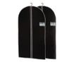 Set 2 huse protectie haine Excellent Houseware, poliester, 60x150 cm, negru