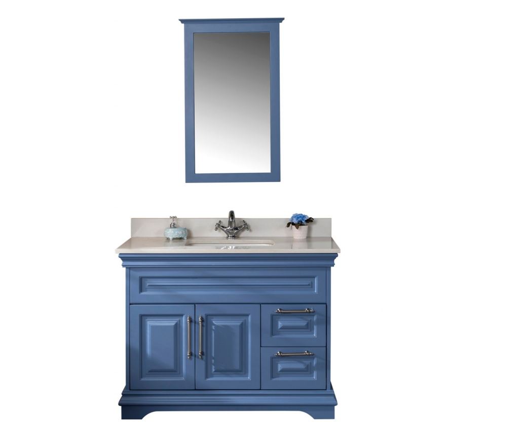 Blue Night by Jason DeLancey…インテリアフレーム Set Mobilier Baie Huron 42, Include Dulap Baza cu Lavoar și