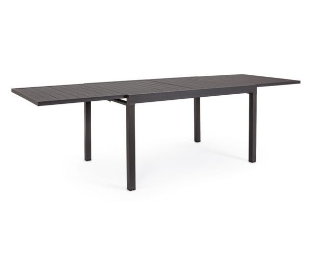 Stół rozkładany Antracytowy Szary 270x90x75 cm