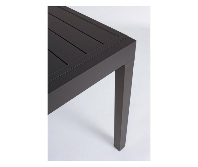 Stół rozkładany Antracytowy Szary 270x90x75 cm