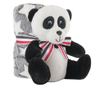 Set pokrivača i plišani panda 22cm