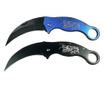 Két karambit késből álló készlet IdeallStore®, Dragon Breath, rozsdamentes acél, 17 cm, többszínű