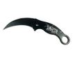 Két karambit késből álló készlet IdeallStore®, Dragon Breath, rozsdamentes acél, 17 cm, többszínű