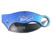 Két karambit késből álló készlet IdeallStore®, Dragon Breath, rozsdamentes acél, 17 cm, többszínű