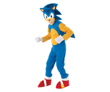 Costum ariciul Sonic pentru copii 7-8 ani 122-128 cm