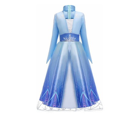 Costum Disney Printesa Elsa pentru fete 7-9 ani 120-134 cm