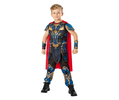 Costum Thor Deluxe pentru baieti - Thor: Love and Thunder 9-10 ani 140 cm