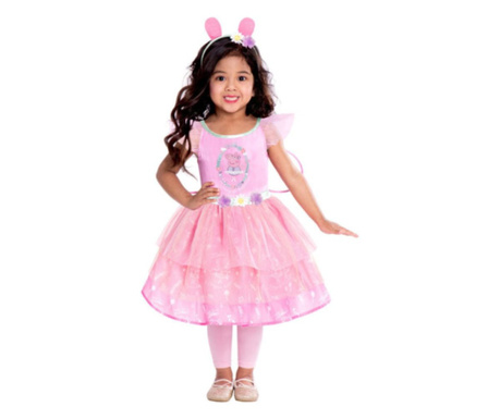 Costum Peppa Pig Fairy pentru copii 4-6 ani 110 cm