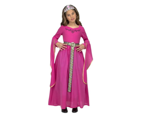 Costum printesa medievala Beatrice pentru fete 140-152 cm 10-12 ani