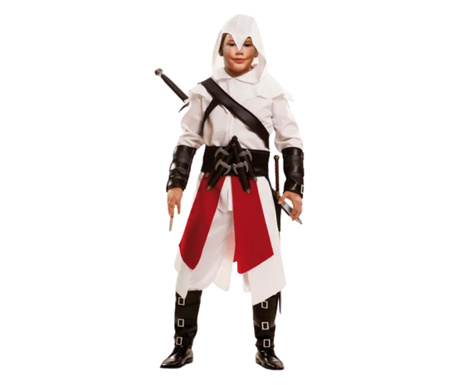 Costum Assasin Ninja pentru copii 5-6 ani 115-128 cm