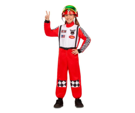 Costum pilot Formula 1 pentru copii 5-7 ani 116-128 cm