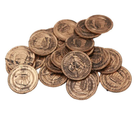 Set monede pirat pentru copii