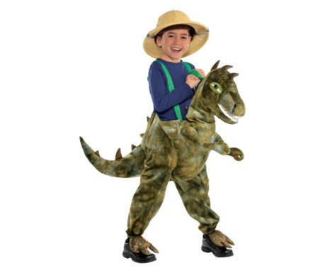 Costum Dinozaur Ride-on cu sunete si lumini pentru copii 3-5 ani 104-110 cm