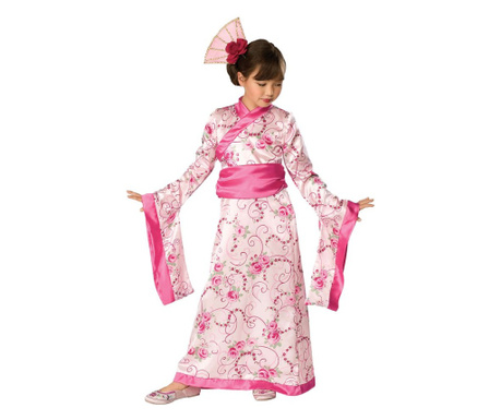 Costum Printesa Asiatica pentru fete 110-120 cm 5-7 ani